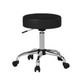 Boss Black Antimicrobial Vinyl Medical Stool