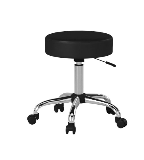 Boss Black Antimicrobial Vinyl Medical Stool Boss Black Antimicrobial Vinyl Medical Stool