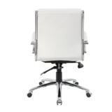 Boss Executive CaressoftPlus Chair with Metal Chrome Finish – Mid Back